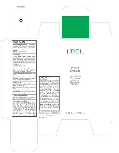 Effet Parfait foundation CLAIRE 3 - CJ 57873 A (CLAIRE 4)